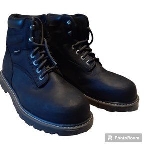 Wolverine  Waterproof men Work Boot Black Size 9.5 cod/1036 NEW